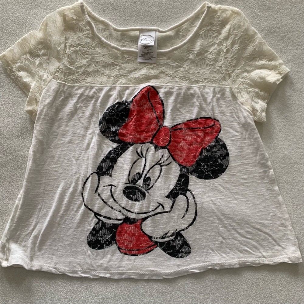 Disney Minnie Mouse Lacey T-shirt XS